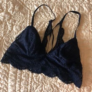 Black lace Victoria’s Secret bralette